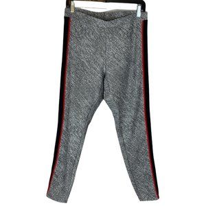 🌷 Express Heathered Black/White and Side Stripe Detail Legging Size M